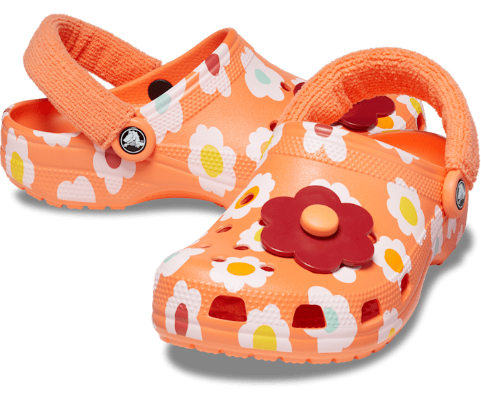 Fabric crocs 2025
