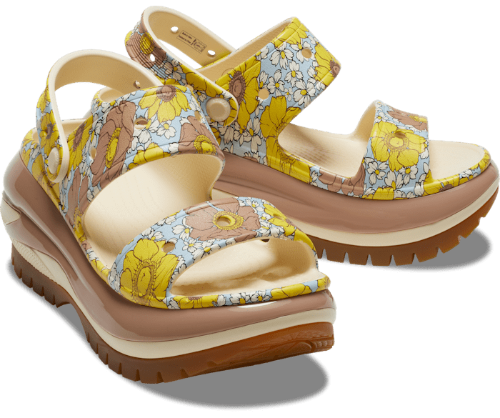 Crocs 2025 flower sandals