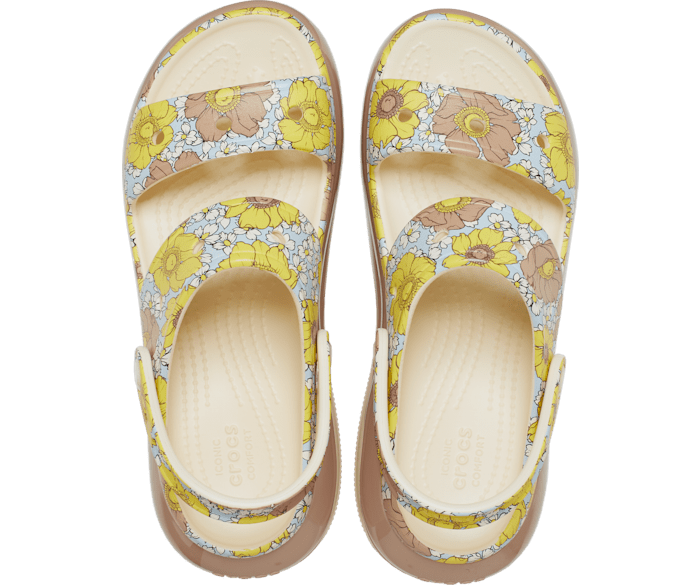 Mega Crush Retro Floral Sandal - Crocs