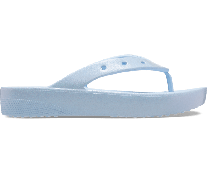 Classic Platform Meta Pearl Flip Crocs