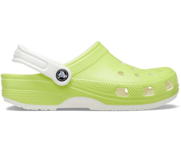Light green crocs discount