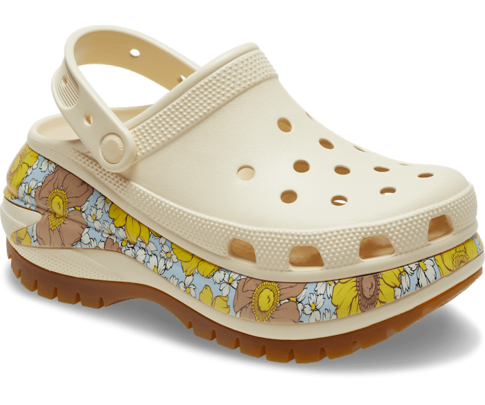 Mega Crush Retro Floral Clog