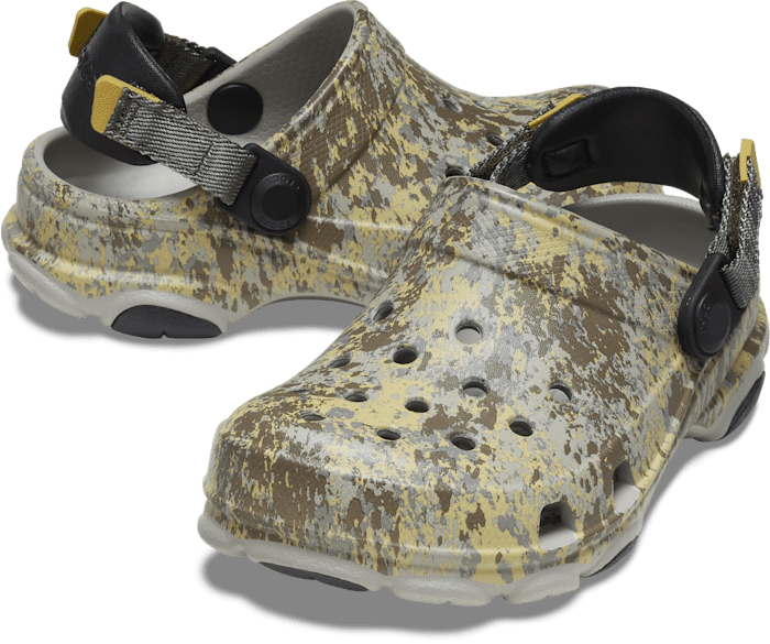 Little boy deals camo crocs