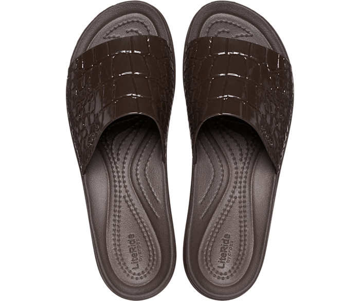 Crocs flexi flip clearance espresso