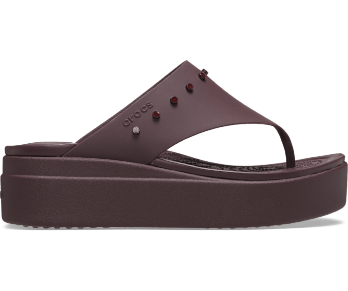 Brooklyn Studded Flip Crocs