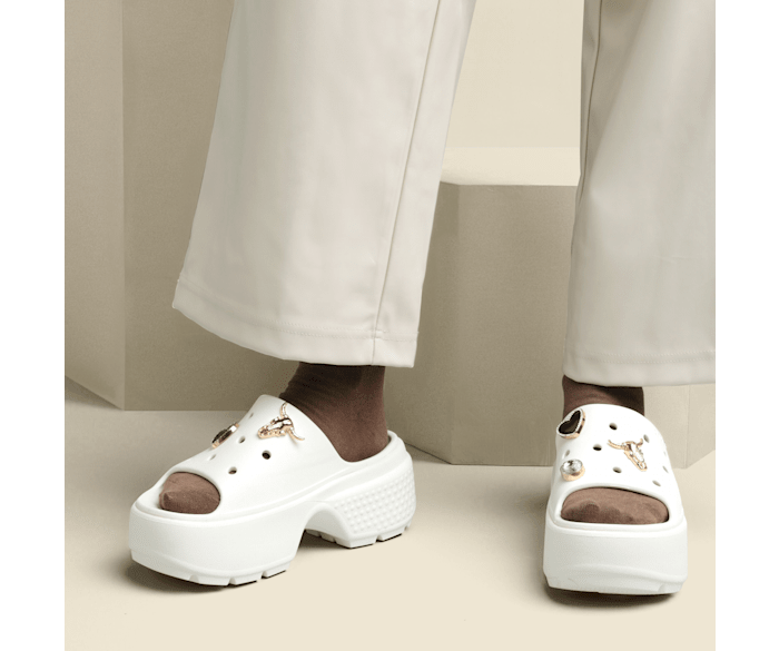 Slide on crocs top