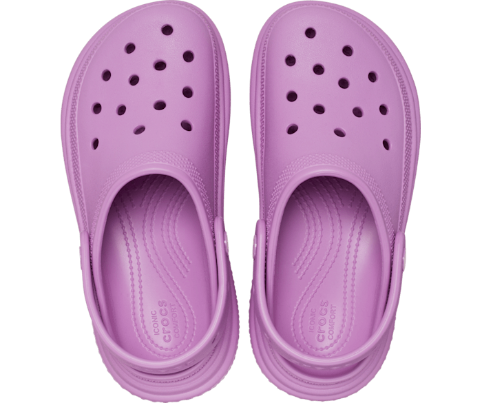 Neon magenta crocs discount