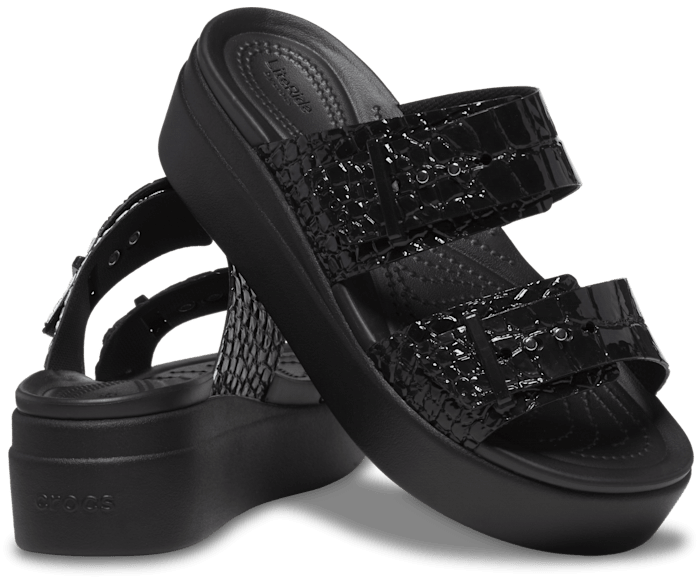 Brooklyn Croco Shine Buckle