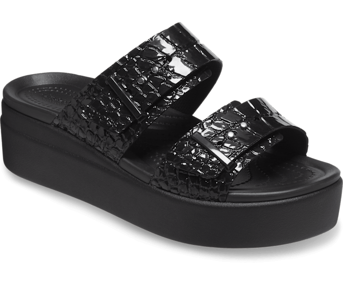 Brooklyn Croco Shine Buckle