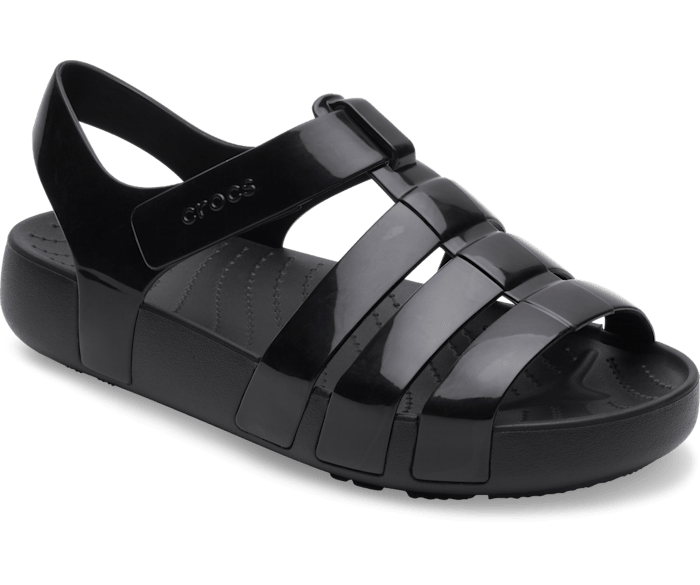 Crocs isabella sandal black clearance