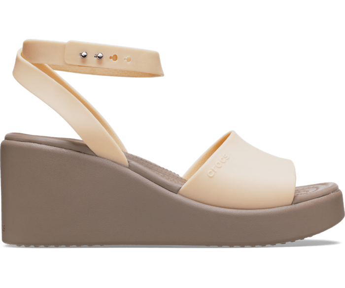 Brooklyn Ankle Strap Wedge Crocs