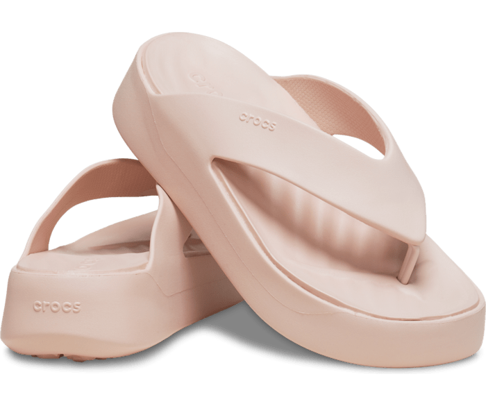 Crocs thong flip flops hot sale