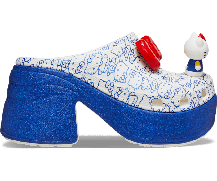 8,510円Hello Kitty ×Crocs Siren Clog White/Blue