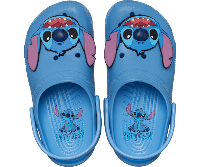 crocs Stitch Classic 木靴 青 EU 28-29 女の子