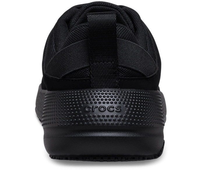 Crocs Men s On the Clock Work Sneaker in Triple Black