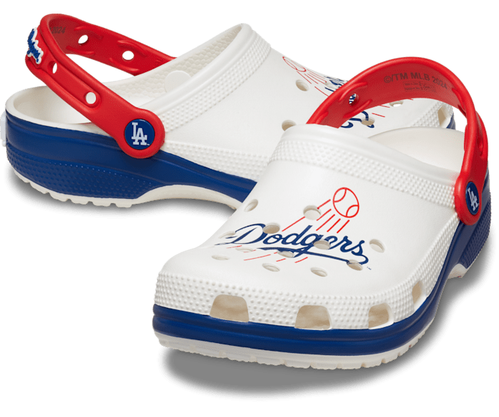 Dodger crocs cheap