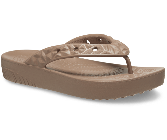 Classic Platform Geometric Flip Crocs