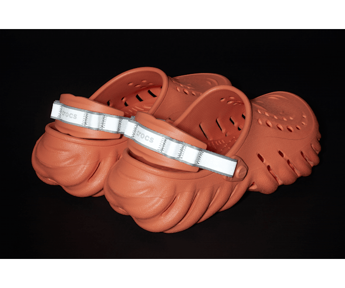 Echo Reflective Backstrap Clog Crocs