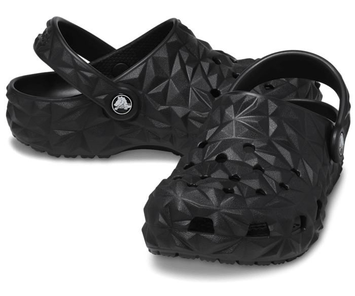 CROCS Kids Classic Geometric Clog Black