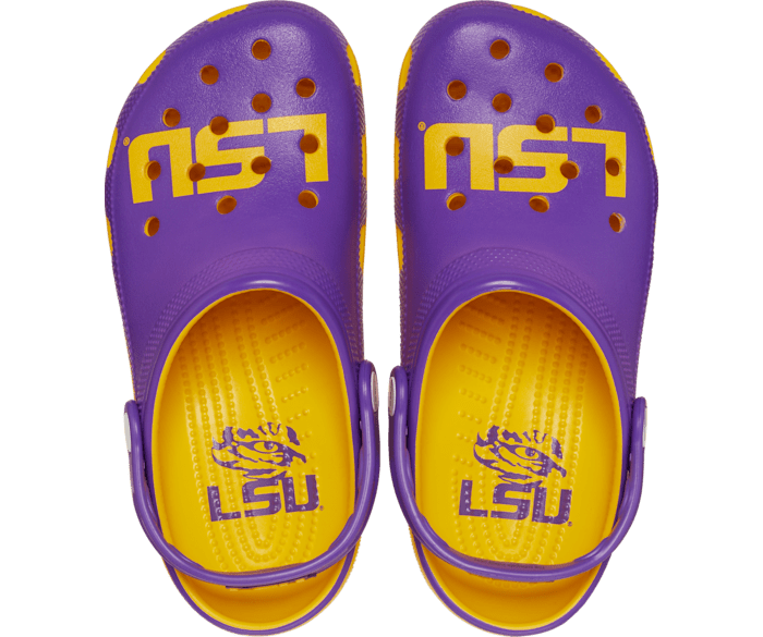 LSU Classic Clog Crocs