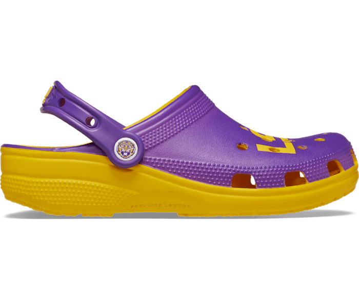 LSU Classic Clog Crocs
