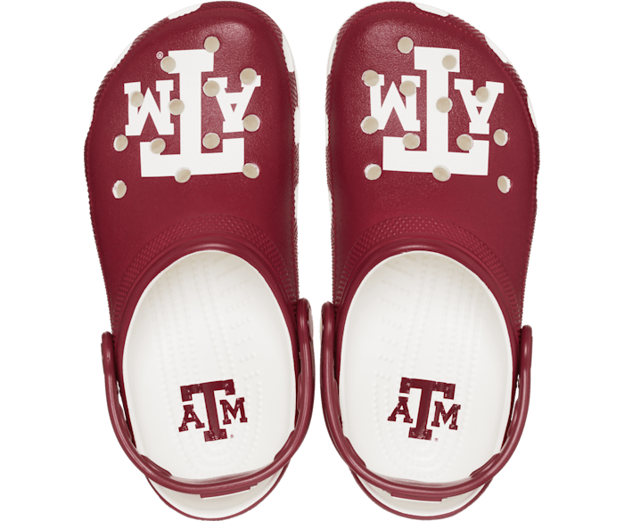 M and m direct hot sale crocs
