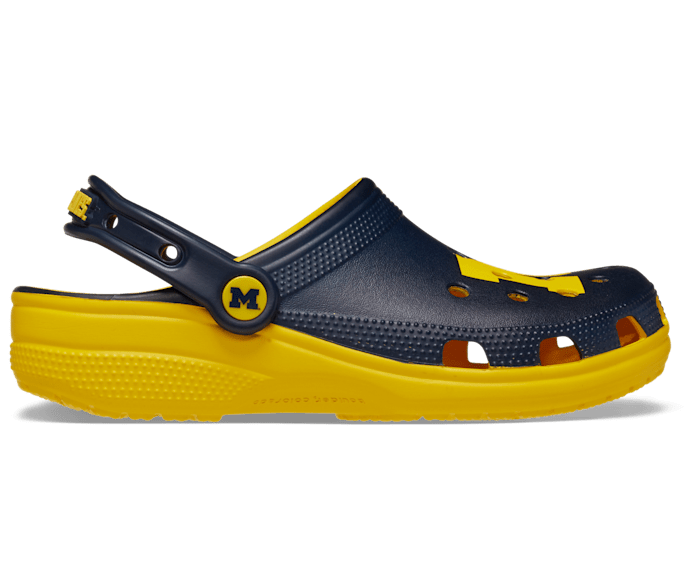 University of Michigan Classic Clog Crocs