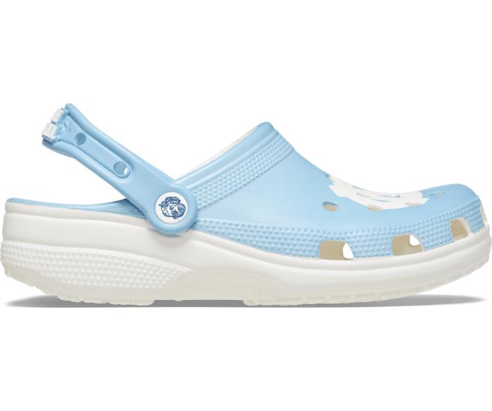 Crocs University of North Carolina Classic Clog White W11 M9