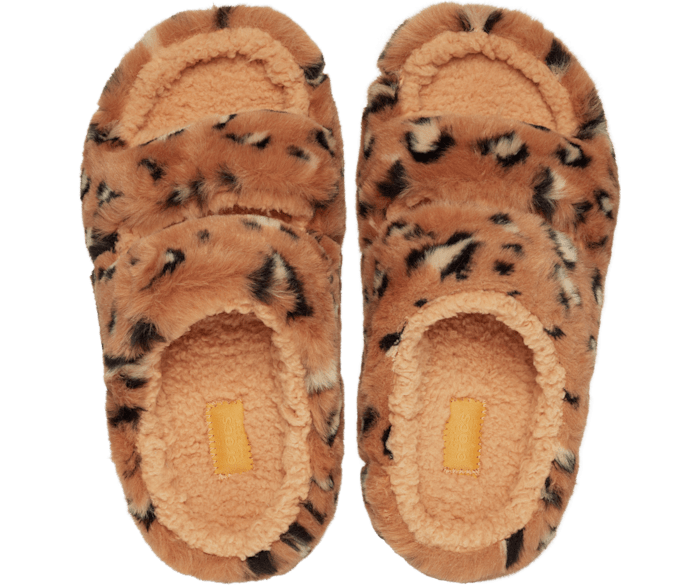 Classic Cozzzy Animal Print Sandal - Crocs