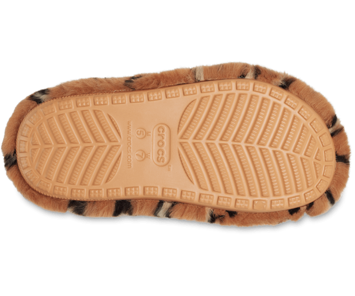 Classic Cozzzy Animal Print Sandal - Crocs