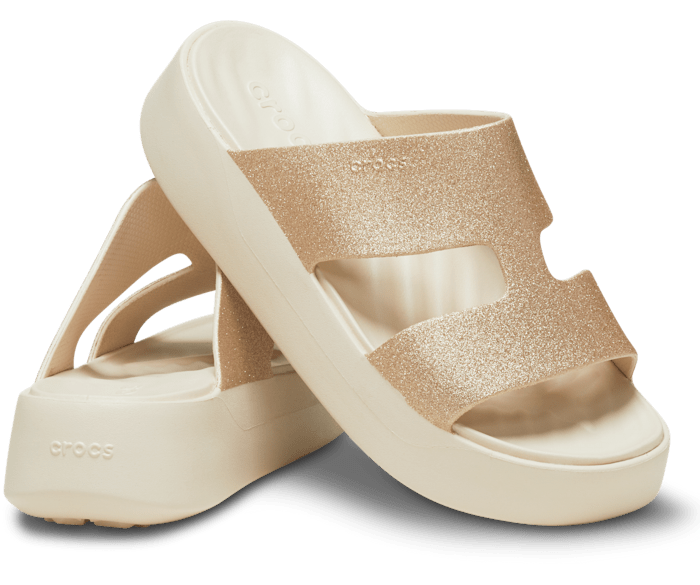 Platform hotsell glitter sandals