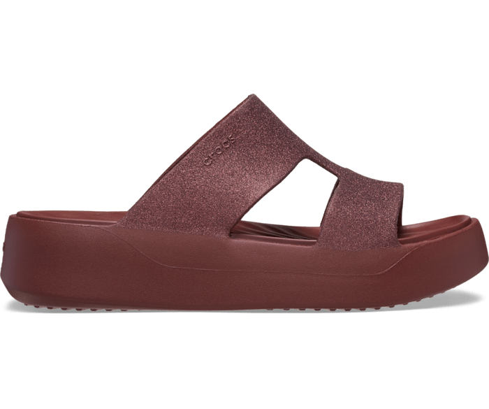 Getaway Platform Glitter H Strap Crocs