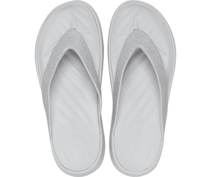 Crocs glitter flip flops clearance