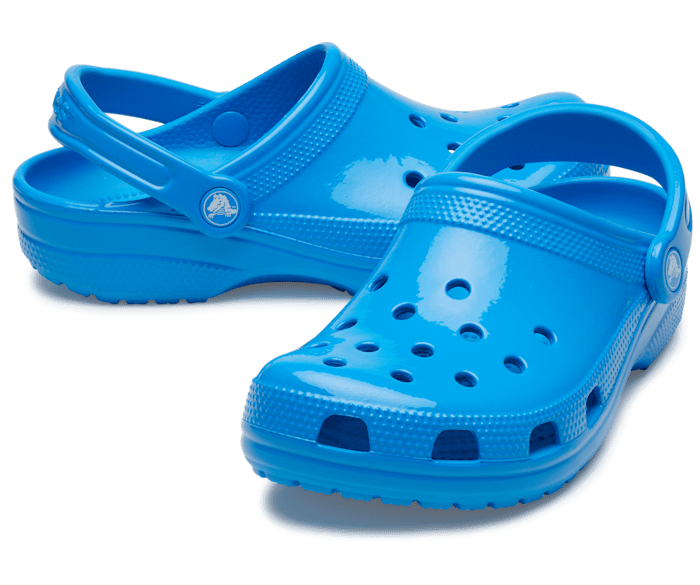 Neon blue new arrivals crocs