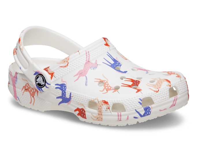 Crocs classic sales printed clog