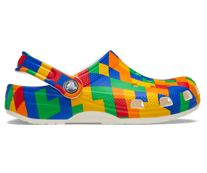 Graphic clog crocs cheap
