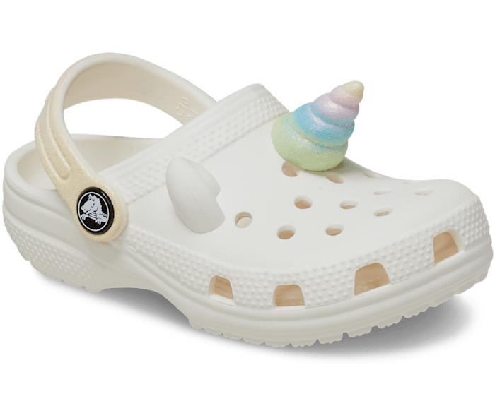 Toddler Classic I AM Rainbow Unicorn Clog