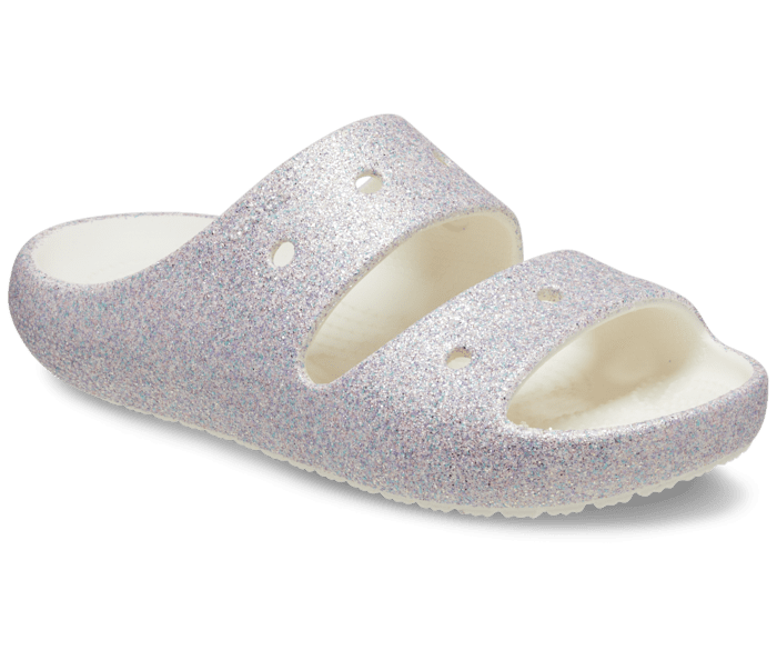Crocs glitter flip flops on sale