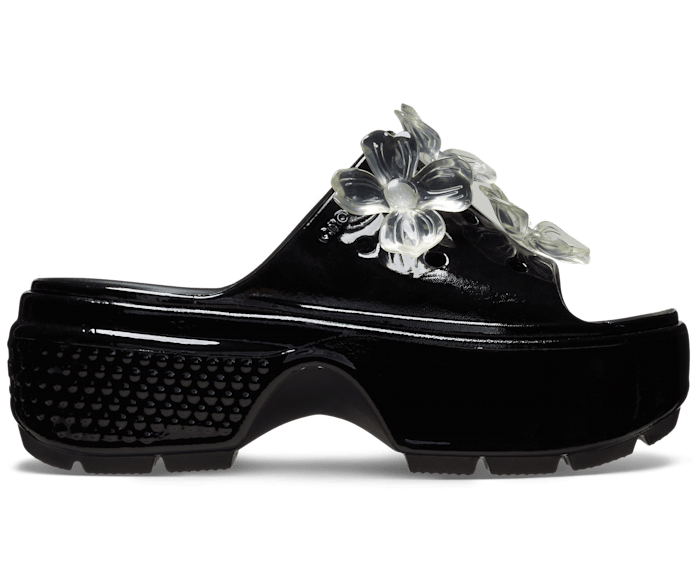 Stomp Hyper Floral High Shine Slide Crocs