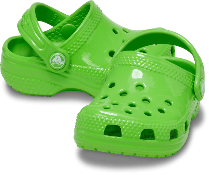 Neon shop green croc