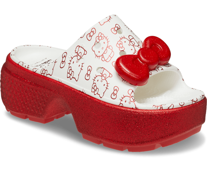 Kitty crocs hot sale