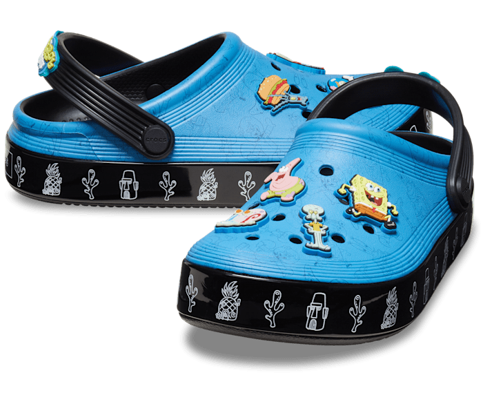 Spongebob crocs clearance
