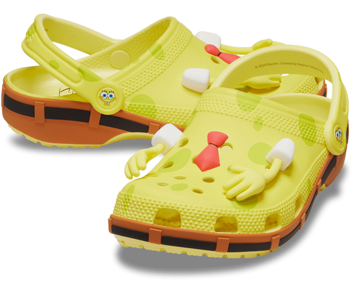 Spongebob crocs adults hotsell