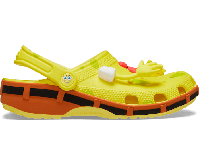 Spongebob crocs hotsell