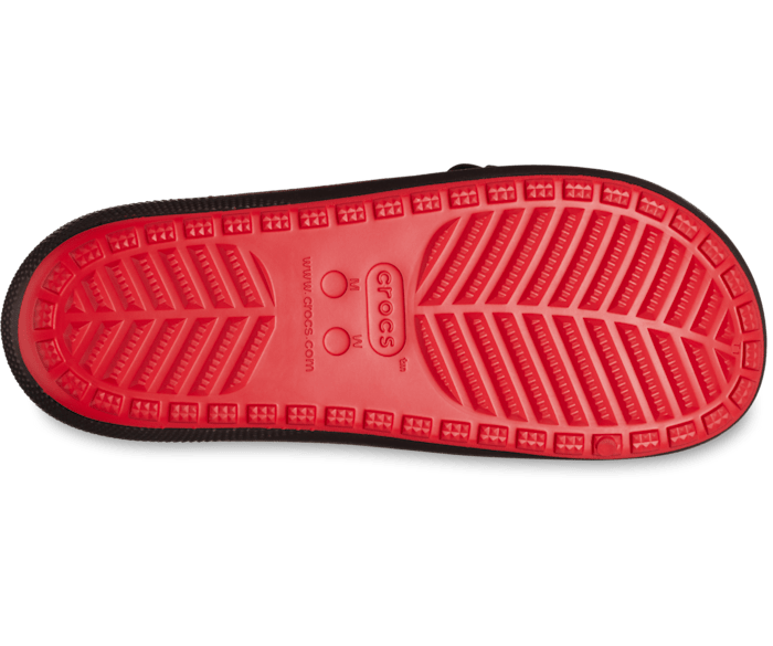 Red bottom crocs discount