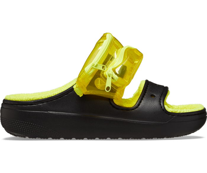 Classic Cozzzy Towel Neon Highlighter Sandal Crocs
