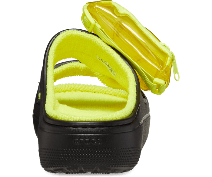 Neon outlet yellow crocs