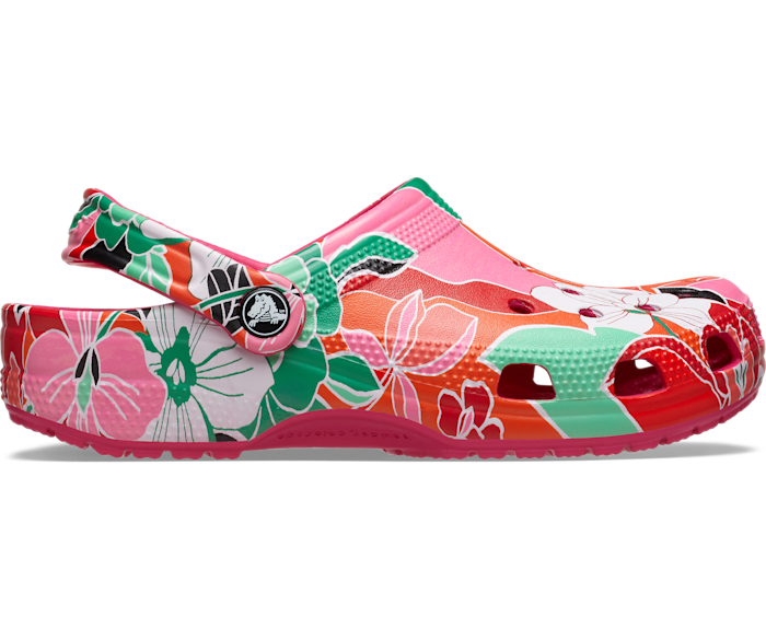 Floral clogs on sale
