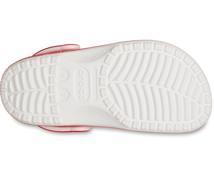 Red bottom crocs sale