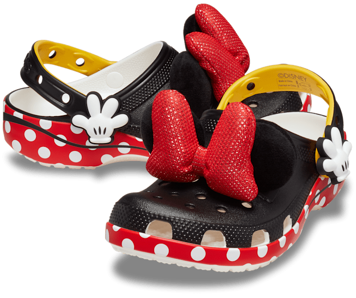 Minnie mouse crocs womens hot sale